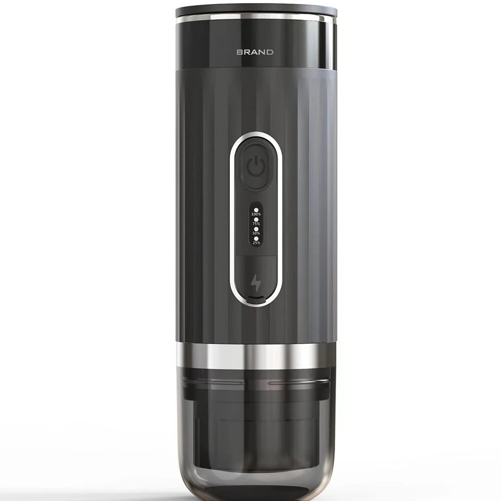 (image for) 3-in-1 Portable Coffee Machine Portable Italian Espresso Capsule Coffee Machine Cordless Heating Mini Coffee Machine